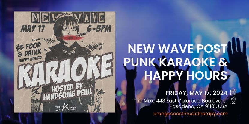 New Wave Post Punk Karaoke & Happy Hours